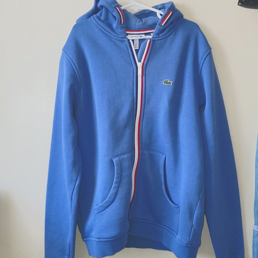 Lacoste boy zippered sweater